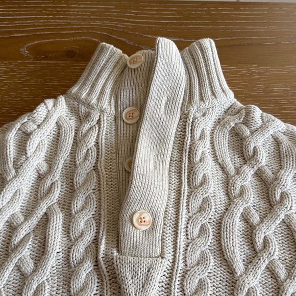Men's Banana Republic Cable Knit Sweater - Picture 3 of 8